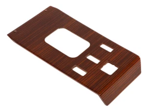 Zebrano wood / real wood switch board with 4 switches for Mercedes R107 85-89 - Picture 1 of 2