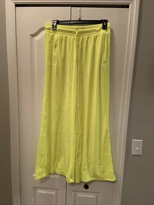 Pantalones deportivos Adidas Originales X Jeremy Scott de terciopelo neón para mujer talla L Foto 1 de 4