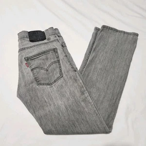 Levi's Boy's 511 Performance Slim Jeans 16 Regular W 28 L 28 Gray - Picture 1 of 9