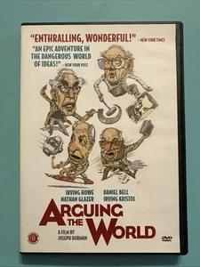Arguing the World DVD Out of Print RARE Irving Howe / Daniel Bell and More OOP - Picture 1 of 4