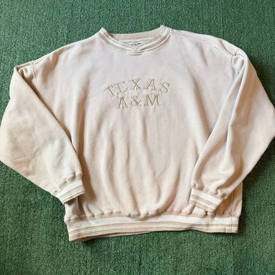 Vintage Texas A&M Aggies Embroidered Brazos Sportswear Crewneck Sweatshirt - XL - Image 1 of 4