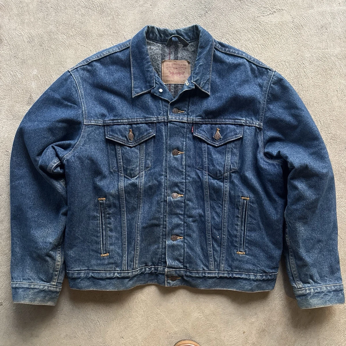 Levi’s 70506 Denim JKT 48 USA製 Levi's Jean Jacket 44 - Vintage Levi's Jean Jacket M/L - 70506