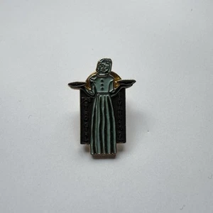 Vogel Mädchen Statue Garten Gut Böse Zinn Anstecknadel Savanne Georgia Little Wendy - Bild 1 von 3