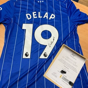 SIGNED IPSWICH TOWN LIAM DELAP SHIRT 24/25 PREMIER LEAGUE PROOF - size M - Picture 1 of 6