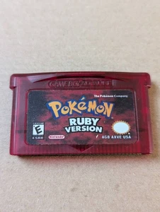 Pokemon Ruby VGC Nintendo Game Boy Advance PAL Tested Great Conditon - Picture 1 of 8