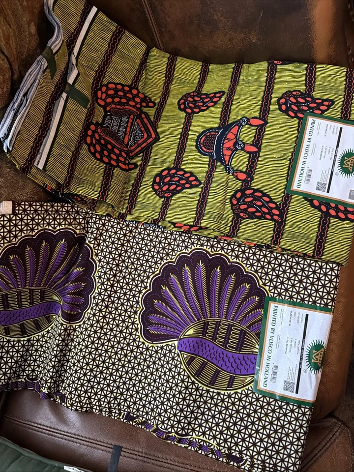 African Clothing (Quality Holland Vlisco) - Image 1 of 4
