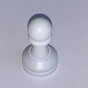 Square Off Pro Ersatz White Pawn für weltweit erstes rollbares E-Schachbrett - Bild 1 von 3