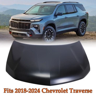 Replacement Fits 2018-2023 2024 Chevrolet Traverse Hood Aluminum Panel - New Foto 1 de 4