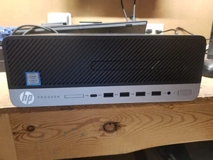 HP ProDesk 600 G4 SFF i5-8500 3.0GHz 8GB RAM 256GB SSD Windows 11 Pro - Picture 1 of 8