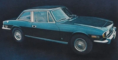 Triumph Stag Sports Car A New Kind Of Triumph Vintage Print Ad 1972 - Image 1 of 4