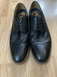 Florsheim Men's Imperial Black Size 12D Genuine Leather Dressy - Picture 1 of 6