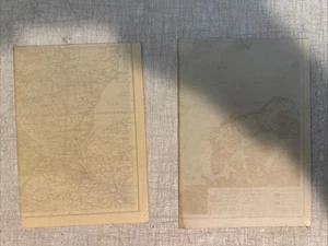 NATIONAL GEOGRAPHIC MAPS - 1925 - LOT OF 2 - Bild 1 von 1