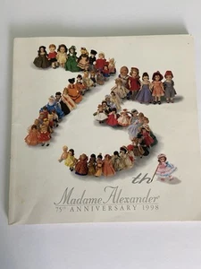 Raro Muñeca Madame Alexander 75 Aniversario 1998 Distribuidor Catálogo Cissy Coco - Imagen 1 de 7