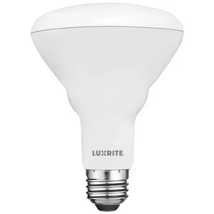 Luxrite BR30 LED Flood Light Bulb 8.5W 6500K 650LM Dimmable Damp Rated UL E26 - Picture 1 of 7