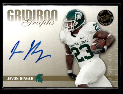Javon Ringer 2009 Press Pass SE Gridiron Graphs Auto - Image 1 of 2