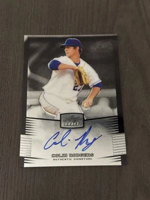 2012 Leaf Metal Draft Autographs #BA-CR1 COLIN RODGERS Auto Signed ROOKIE RC - Image 1 of 3