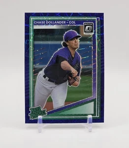 Donruss Baseball Chase Dollander 2025 clasificación Prospect Blue Velocity Prizm #134 - Imagen 1 de 2