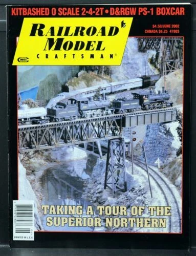 RARE Railroad Model Craftsman Magazine Lot (6) Train Amtrak Rio Grande 1960s-80s