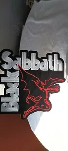 Black Sabbath Demon 8 x 8 Zoll Bügelbild Rückenaufnäher - Bild 1 von 3