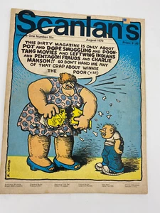 Scanlan's Monthly Magazine - Volume One Number Six August 1970 - Rare - Bild 1 von 10