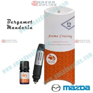 Mazda Japan Original Portable Air Freshener with Refill Bergamot Mandarin Scents - Picture 1 of 1