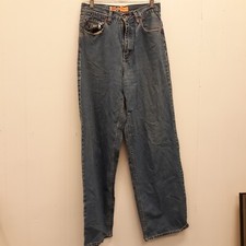 Pepe Jeans London Mens size 27 100% Cotton Pocket Button Blue Jeans rolanda jean