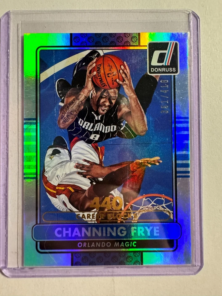 K163.835 - 2014-15 Donruss Stat Line Carrera #53 Channing Frye #/418 Foto 1 de 1