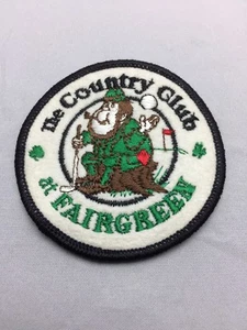 Vintage The Country Club At Fairgreen Patch New Old Stock Golf Course - Picture 1 of 3