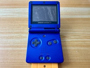 Nintendo Gameboy Advance SP AGS001 Kobaltblau Handheld-Systemkonsole - Bild 1 von 10