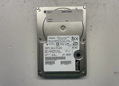 IBM 08K0382 36GB 10K RPM Ultra-320 SCSI 80-Pin 8MB Cache 3.5" Disk Drive  - Image 1 of 4