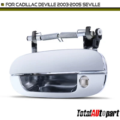 Manija de puerta exterior cromada para conductor delantero DeVille Cadillac DTS 2006 2007 2008 Foto 1 de 4