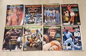 1980s Sports Illustrated Lot: Sugar Ray-Bo Jackson-Gary Carter-Bobby Knight-more - Picture 1 of 9