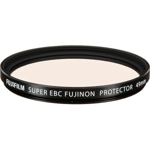 New Fuji FUJIFILM 49mm Protector Filter (Black), USA Authorized Dealer #31285 - Image 1 of 1