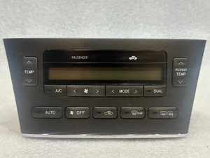 2002 - 2003 Lexus ES300 Center Dash A/C Heater Climate Control Unit - Picture 1 of 7