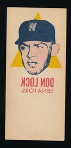 1964 TOPPS BASEBALL PHOTO TATOOS  DON LOCK NRMT+ - Picture 1 of 2