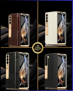 coque housse protection LUXE CUIR Z FOLD 3 FOLD 4 FOLD 5 FOLD 6 PROMO! - Bild 1 von 21