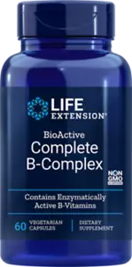 MAKE OFFER! 4 Pack Life Extension BioActive Complete B-Complex 4 month supply - Picture 1 of 2