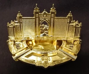Dubai Atlantis Resort Metall Souvenir Aschenbecher VAE SELTEN - Bild 1 von 4