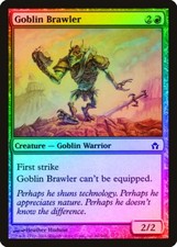 Goblin Brawler FOIL Fifth Dawn NM Red Common MAGIC THE GATHERING CARD ABUGames