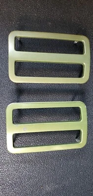 1971 71 道奇充电器 R/T 500 SuperBee 后侧标记灯边框和垫片 — 第 1/2 张图片