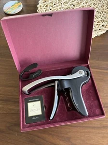 Williams-Sonoma Vigneto Wine Bottle Opener With Box Made In Italy Heavy Duty EUC - Picture 1 of 5