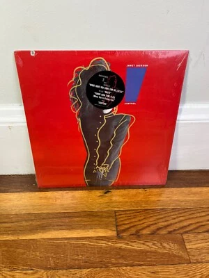 Janet Jackson: Control--Sealed 1986 Promo Vinyl--w/Sticker - Image 1 of 4