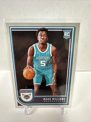 MARK WILLIAMS 2022-23 Panini NBA HOOPS BASE ROOKIE CARD #245 Charlotte Hornets  - Image 1 of 2