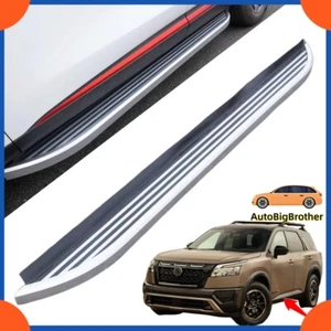 2PCS Running Boards Side Steps Nerf Bar Fits for Nissan Pathfinder 2022 2023 24 - Picture 1 of 6