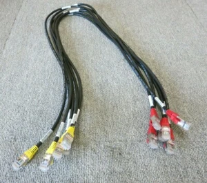 Job Lot 6 x IBM EMC 45W9370 M10A2-M9A1 RJ45 To RJ45 Ethernet Patch Cable 35" - Picture 1 of 5