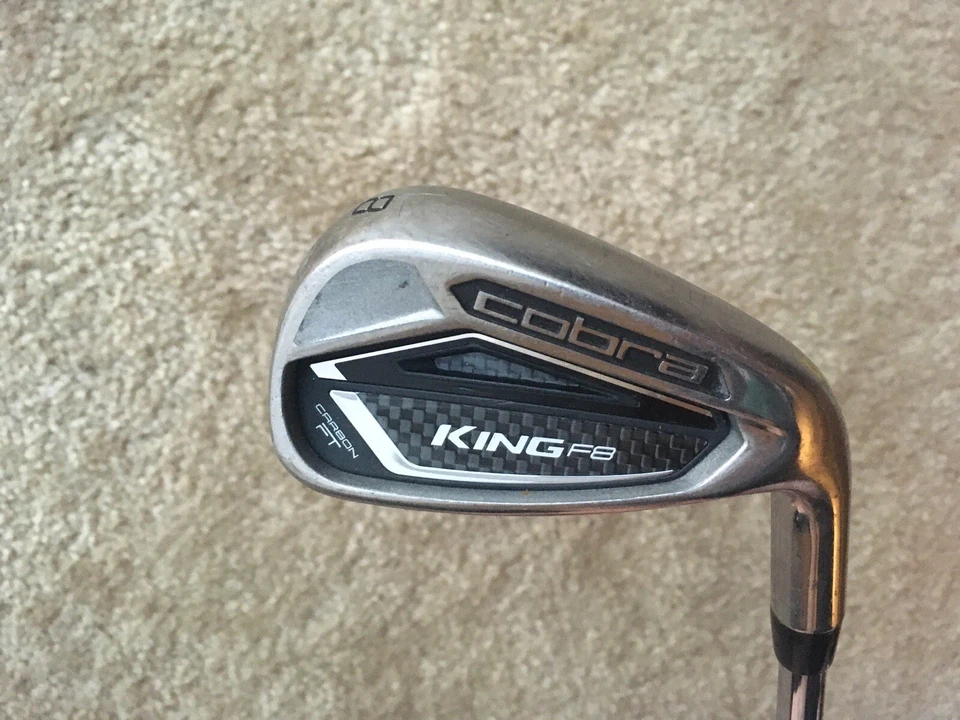 Cobra King F8 Carbon FT 8 Iron Project X 5.5 Regular + Flex Steel Shaft - Image 1 of 4