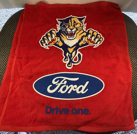 2012 Florida Panthers SGA towel  ford Cover
