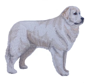 Parche bordado Great Pyrenees Dog 5,2" x 4,8" - Imagen 1 de 2