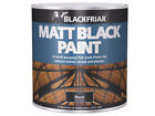  Blackfriar Matt Black Paint 125ml BKFMB125