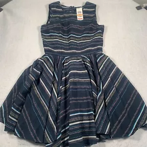Vestido corto Maison Jules pequeño azul geométrico para mujer - Imagen 1 de 13